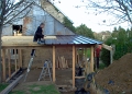 TIMBER STRAW BALE CLAY CONSTRUCTION 10